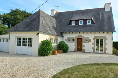 Image de Grande maison de vacances avec jardin en Bretagne