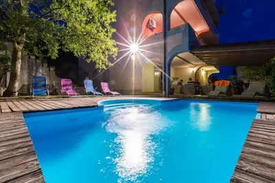 Image de Appartement de vacances avec vue mer et piscine