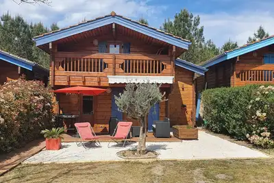 Image de Cottage Proche De Mimizan Et Contis \nBALNEO/Piscine Dans Village De Vacances