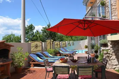 Image de Maison de vacances Crikvenica pour 1 - 10 personnes avec 4 chambres à coucher - Maison de vacances