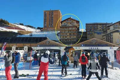 Image de Pied des pistes avec piscine dans la résidence (1 chambre- 4 personnes)