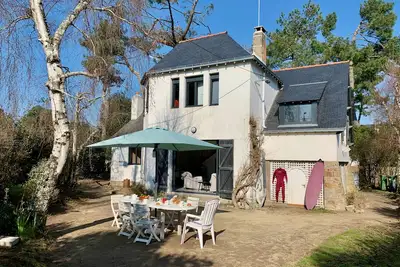 Image de Villa rénovée, 4 chambres, Carnac plage