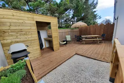 Maison au bord de mer, plage à 150 m
