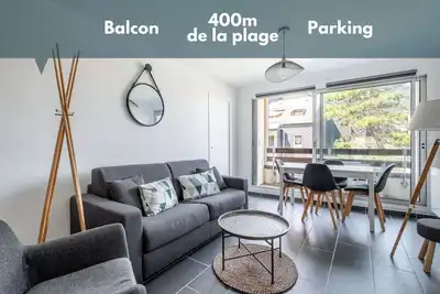 Image de Appt lumineux - Avec balcon Ă 400m de la plage