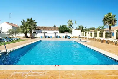 Image de Maison \"Casa Miguelin\" sur la plage avec terrasse spacieuse et climatisation
