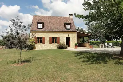 Image de Maison périgourdine 2 chambres à Salignac-Eyvigues avec cour et jardin, animaux acceptés