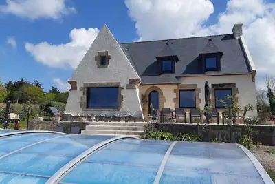Villa Romayann - Piscine et vue panoramique
