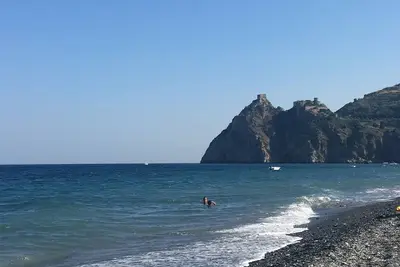 Seafront villa