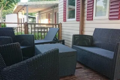 Image de Mho mobile home****la carabasse mer & piscine vias plage