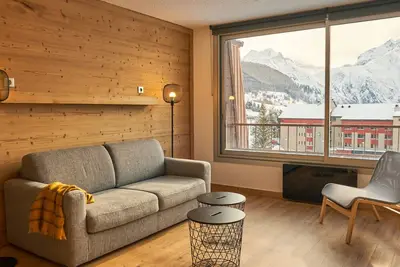 Image de Grand studio rénové au pied des pistes