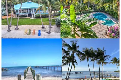 Image de Beach House Waterfront, Private Pool, Boat Dock on Gulf with Amazing Sunsets!