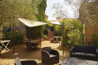 Image de U Palmu, Mer 6 km, vue panoramique, Jardin, Wifi, Climatisation
