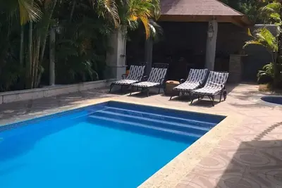 Image de 3bd villa with pool and jacuzzi near sandy beach
