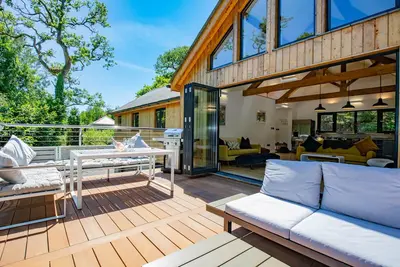 Tresillian Lodge, Tresillian Lodge *Sauna*Hot Tub*Waterfront*privacy