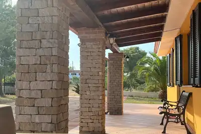 Image de Villa de vacances \"Oasi dei Fenicotteri\" avec Wi-Fi, climatisation, jardin et terrasse