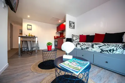Image de Appartement cocooning 2-4 pers à 5mn de la grande plage et du port de pêche
