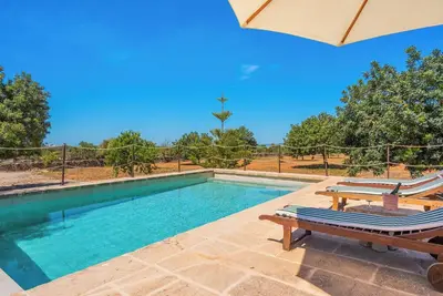 Image de Maison de vacances \"Son Sunyer\" avec vue montagne, piscine, jardin, balcon et terrasse