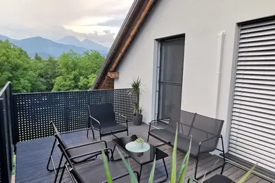 Image de Apartma mansarda-Appartement-Appartement-Douche-Vue sur Montagne