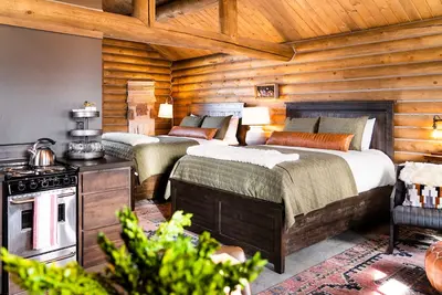 Image de Beautiful Log Cabin in Paradise Valley, Montana