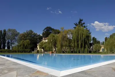 Image de Nice family apartment in historical Villa Veneta with pool