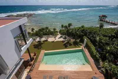 Image de Modern Front Beach Villa In The Caribbean Sea