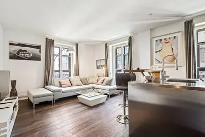 Image de Grand appartement moderne Genève centre