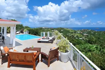 Image de Villa Au Coeur du Rocher | Ocean View - Located in  Wonderful Vitet with Private Pool