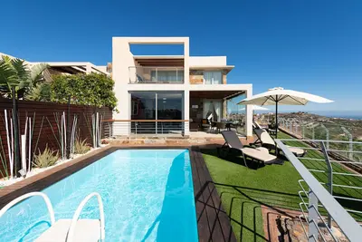 Image de Spectacular villa with private pool, sea views, barbecue and relaxing environment