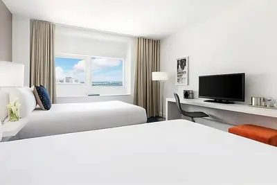3 Trendy Bayview Double Rooms at Yve Hotel Miami, Private Parking!