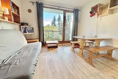 Image de Studio confortable à Notre-Dame-de-Bellecombe avec parking et accès facile aux pistes