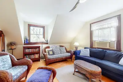 Historic Condo w/ Casco Bay Views, Fireplace, WiFi & 2 Bikes - Walk Everywhere