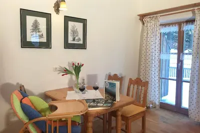 Image de Hessenstein vacation apartment with balcony and view of the countryside