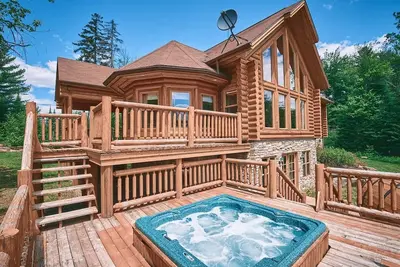 Image de Évasion en forêt, détente au spa, sauna, cheminée