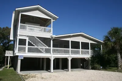 Second row home located at North Litchfield Beach in Pawleys Island.