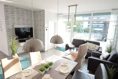 Image de Ferienwohnung Langeoog - Passagendeck Nordseegartenpark