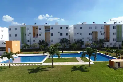 Image de Cómodo Departamento en Cancún