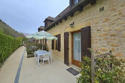 Maison cosy avec Bbq et Wifi à Domme, Dordogne