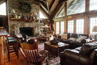 Image de The Kingfisher Cabin<br>-Creekside Mountain Escape, Blue Ridge/McCaysville-