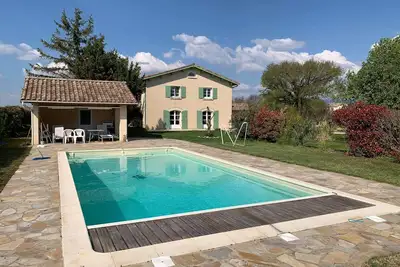 Image de Maison de campagne dans la Drôme avec piscine, entre Ardèche et Vercors