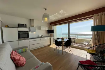 Image de Grand studio cabine 4 pers, balcon, rénové, proche océan, Saint-Hilaire-de-Riez