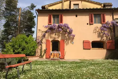 Image de Antica Casa Colonica con Piscina nel Giardino Della Villa Settecentesca De Rossi