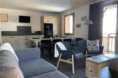 Image de Magnificent renovated flat in La Plagne-Les Coches