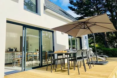 Maison neuve 100m Plage du Portzic à Morgat 8 personnes 4 chambres