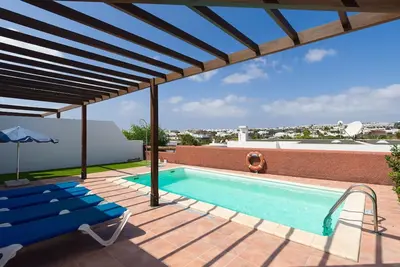 Maison de vacances Playa Blanca pour 1 - 4 personnes avec 2 chambres à coucher - Maison mitoyenne