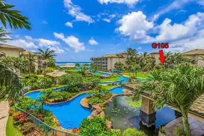 Image de Kauai's G-Spot G105 Waipouli Beach Beautiful Garden View steps From the Beach