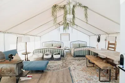 Sunset Safari Family Tent near Utah National Park
