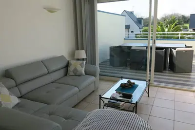 Image de Maison 3* à 350m de la mer, jardin sud, terrasse, 3 chambres, parking, vélos dispo à Trégastel