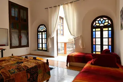 Image de Luxurious guest room in a traditional Riad -3 beds