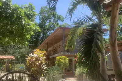 Image de A rustic lodge surrounded by gardens, in a jungle setting - double Room 1