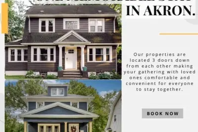 Image de Two Homes. One Memorable Stay in Akron | Sleeps 13
